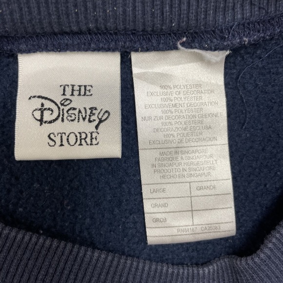 vintage Whinnie the pooh sweatshirt mens xl blue 2000 y2k disney - Picture 5 of 9
